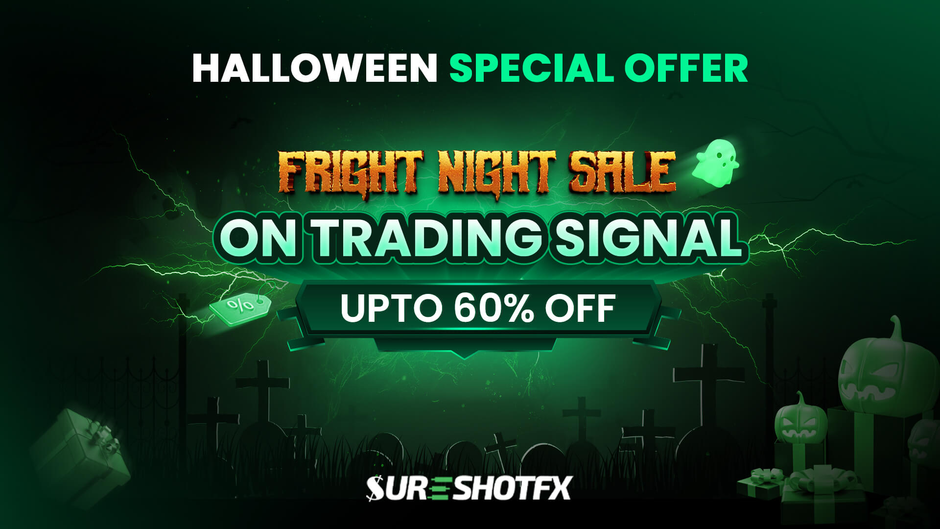 SureShotFX Halloween Offer on Trading Signals