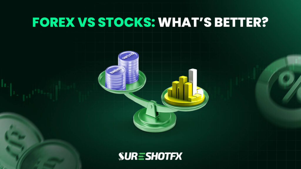 Comparision between Forex trading vs stocks trading